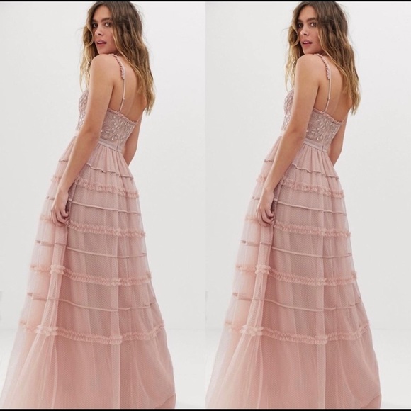 Needle & Thread Clayborne Dress pink size 0 and 6 - Picture 3 of 10